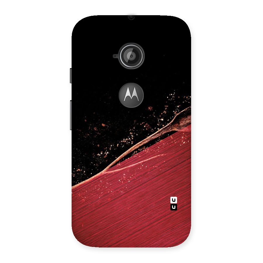 Red Flow Drops Back Case for Moto E 2nd Gen