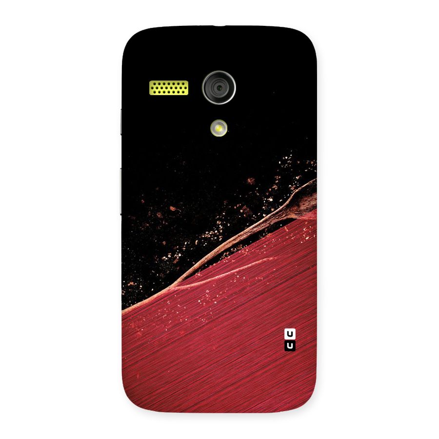 Red Flow Drops Back Case for Moto G