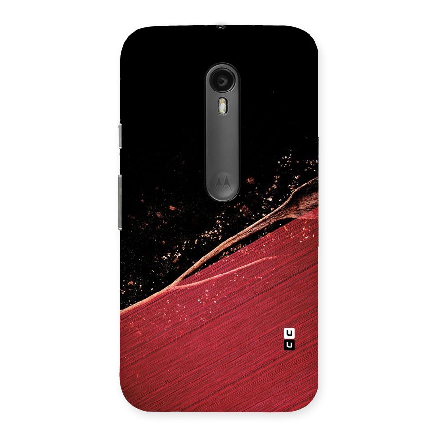 Red Flow Drops Back Case for Moto G3