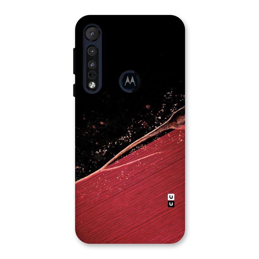 Red Flow Drops Back Case for Motorola One Macro