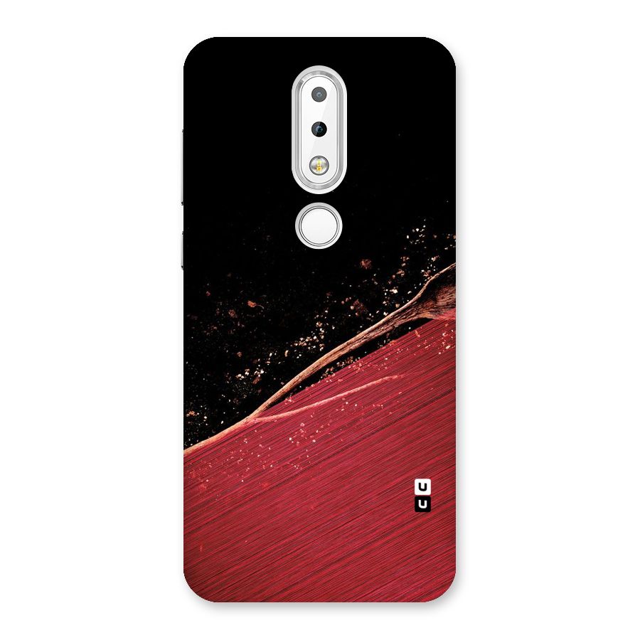 Red Flow Drops Back Case for Nokia 6.1 Plus