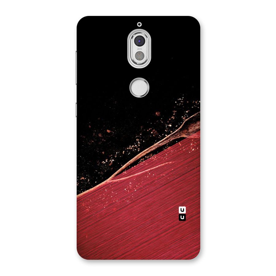 Red Flow Drops Back Case for Nokia 7
