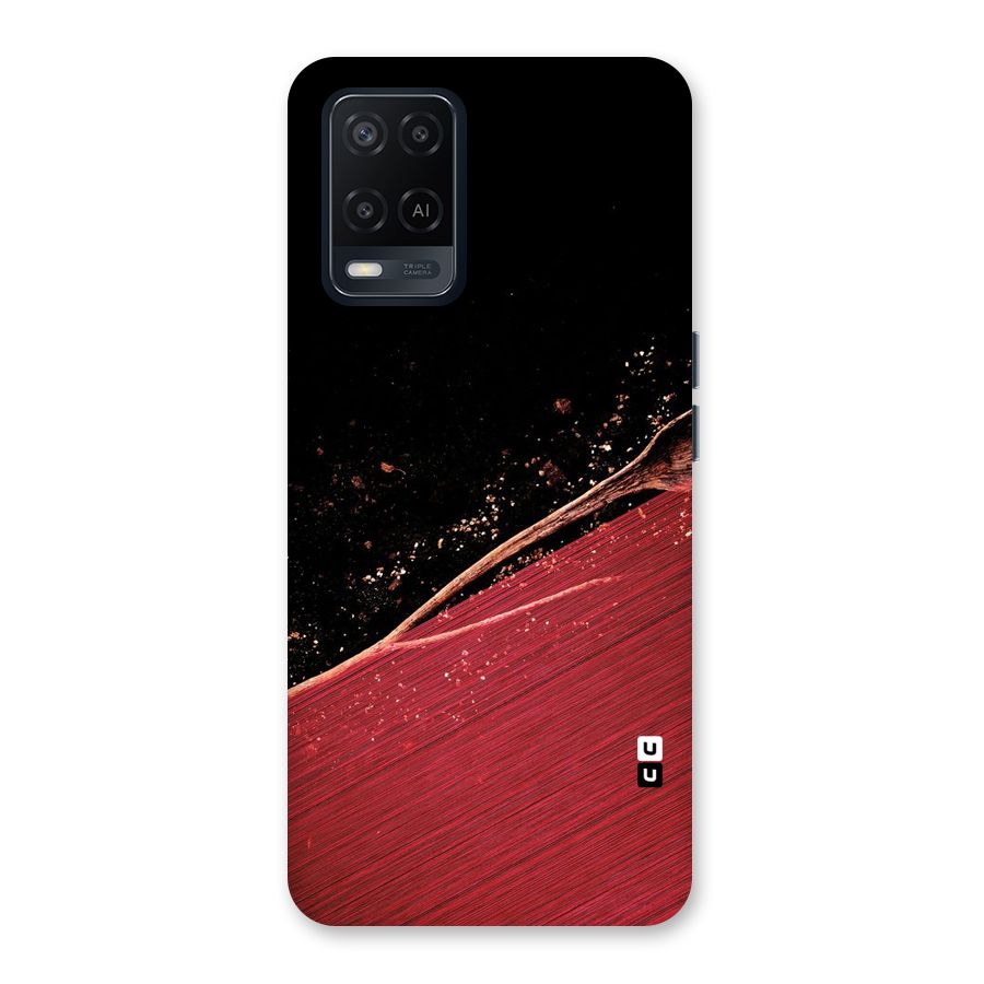 Red Flow Drops Back Case for Oppo A54
