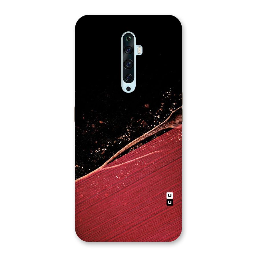 Red Flow Drops Back Case for Oppo Reno2 F