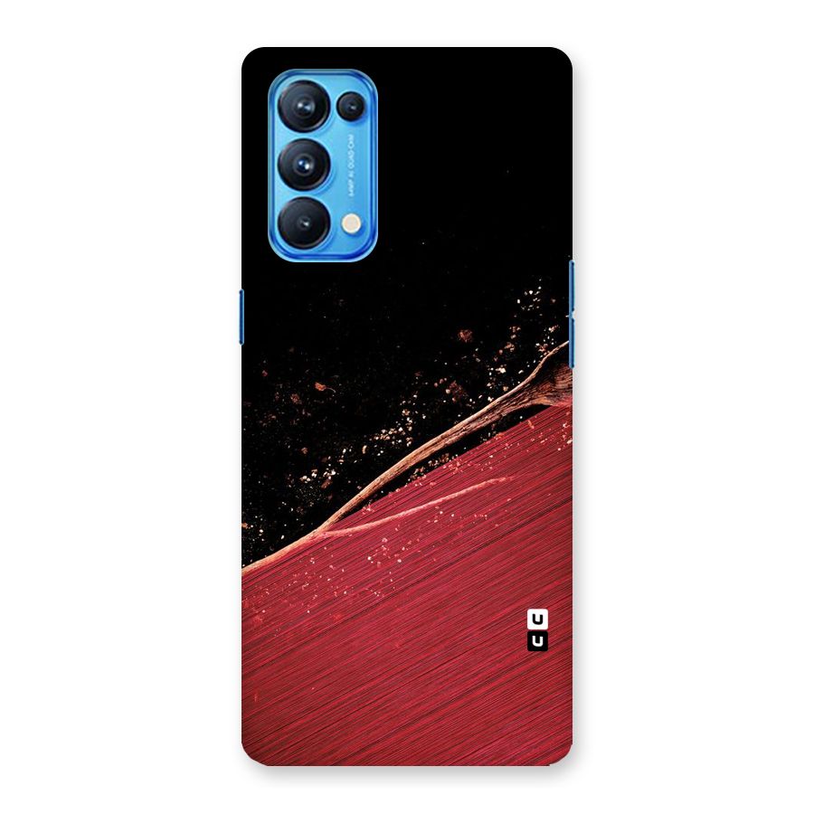 Red Flow Drops Back Case for Oppo Reno5 Pro 5G