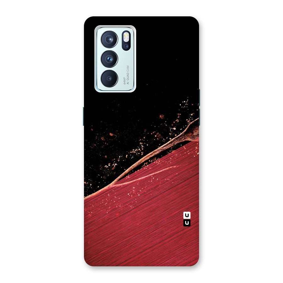 Red Flow Drops Back Case for Oppo Reno6 Pro 5G