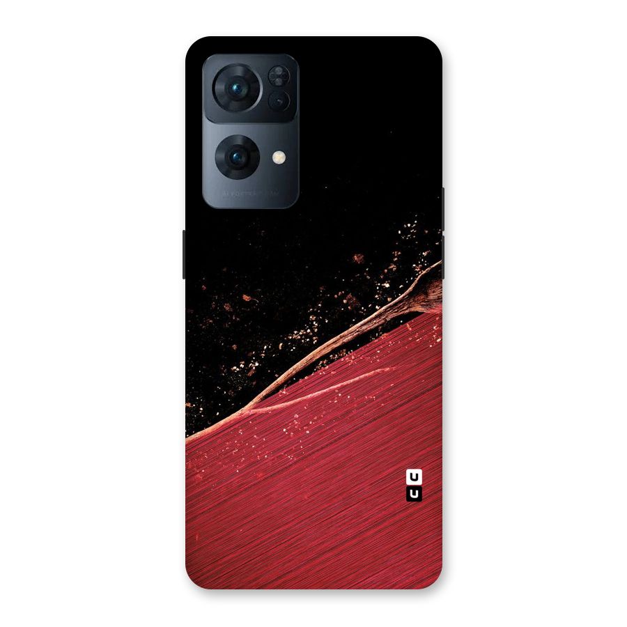 Red Flow Drops Back Case for Oppo Reno7 Pro 5G