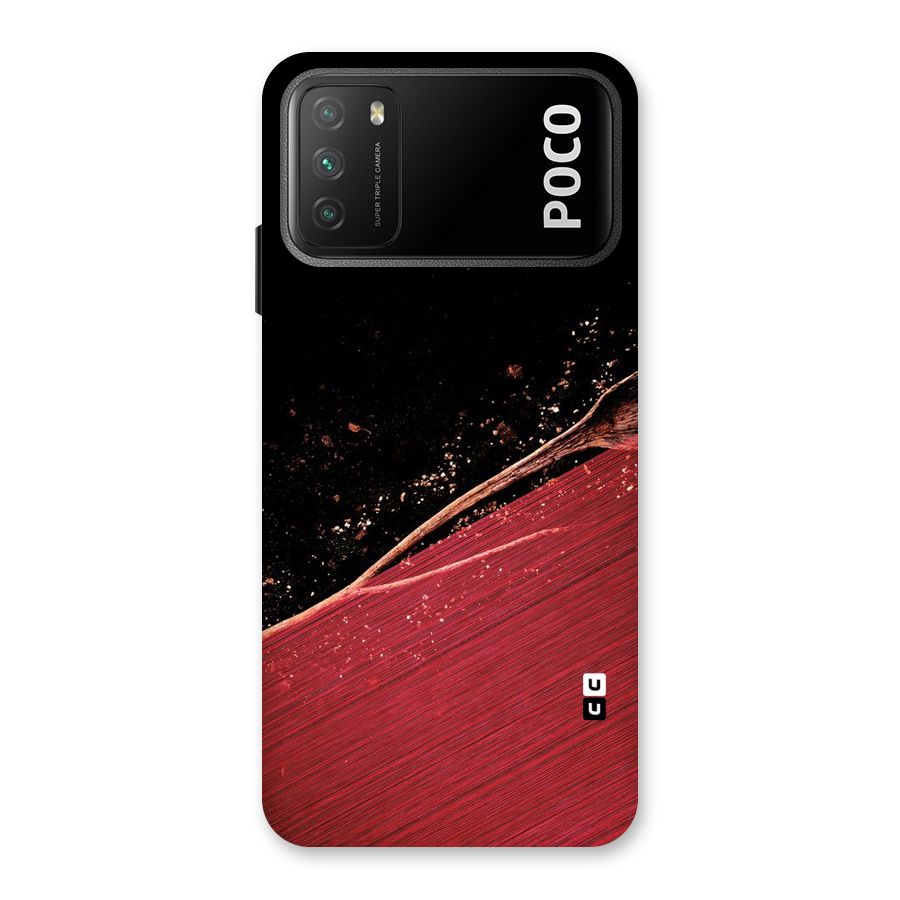 Red Flow Drops Back Case for Poco M3