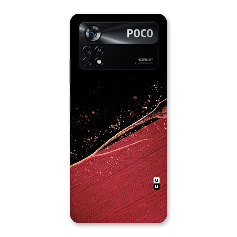 Red Flow Drops Back Case for Poco X4 Pro 5G
