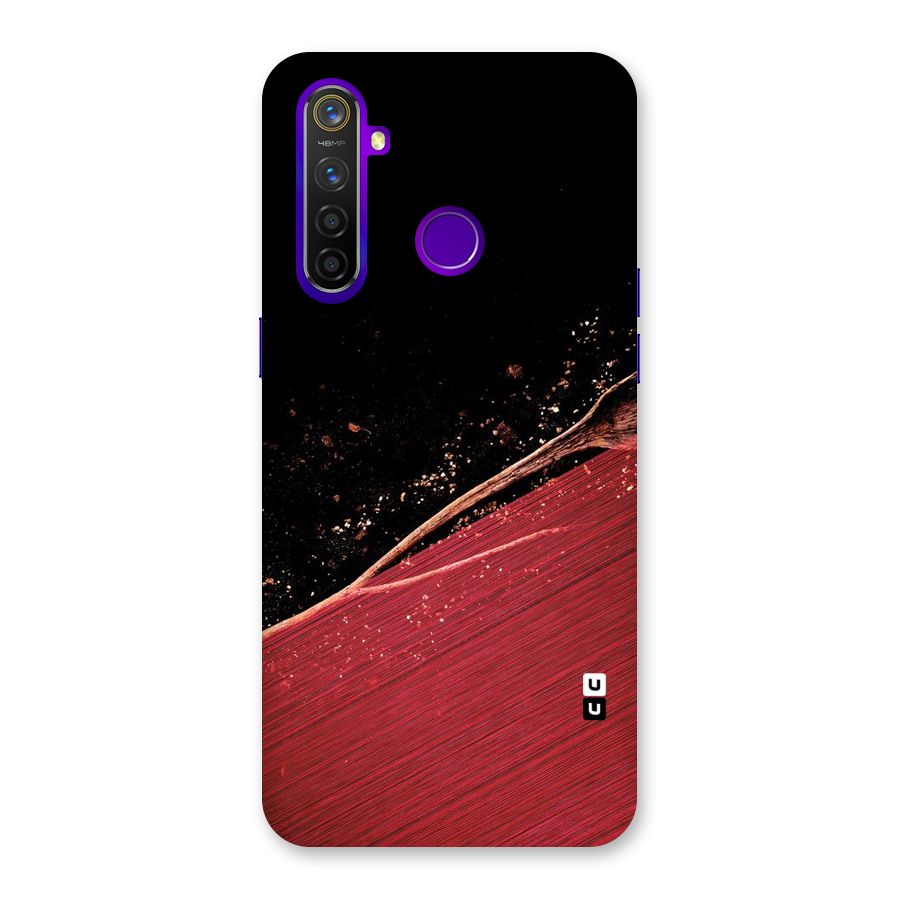 Red Flow Drops Back Case for Realme 5 Pro