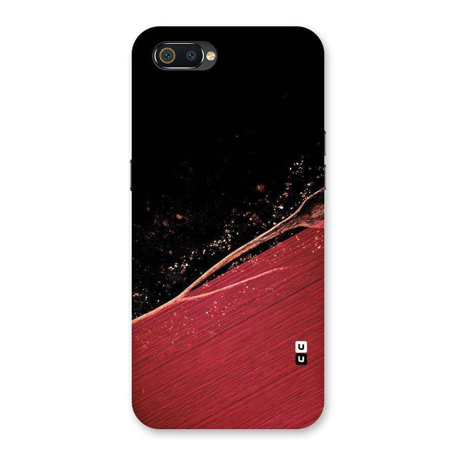 Red Flow Drops Back Case for Realme C2