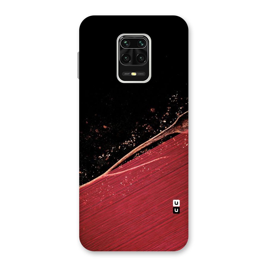 Red Flow Drops Back Case for Redmi Note 9 Pro Max