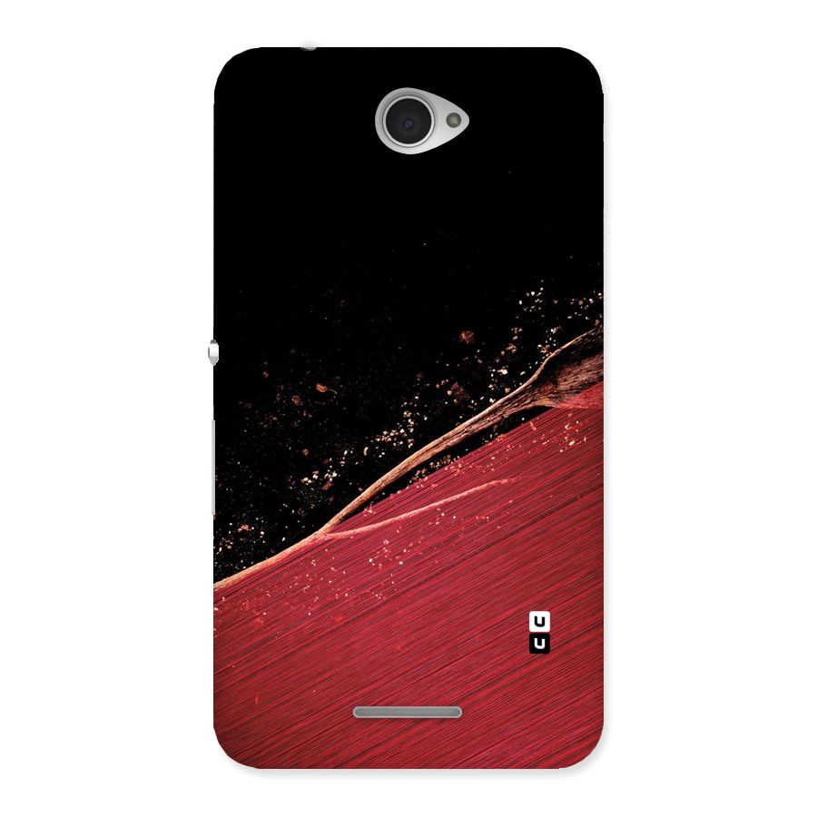 Red Flow Drops Back Case for Sony Xperia E4