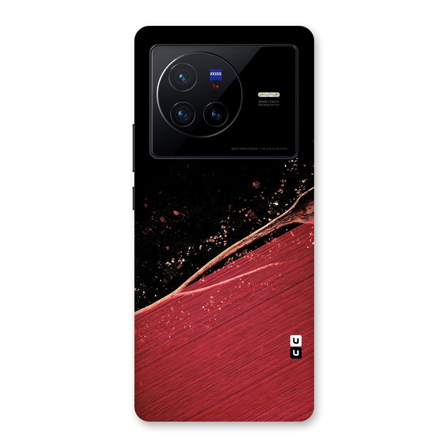 Red Flow Drops Back Case for Vivo X80