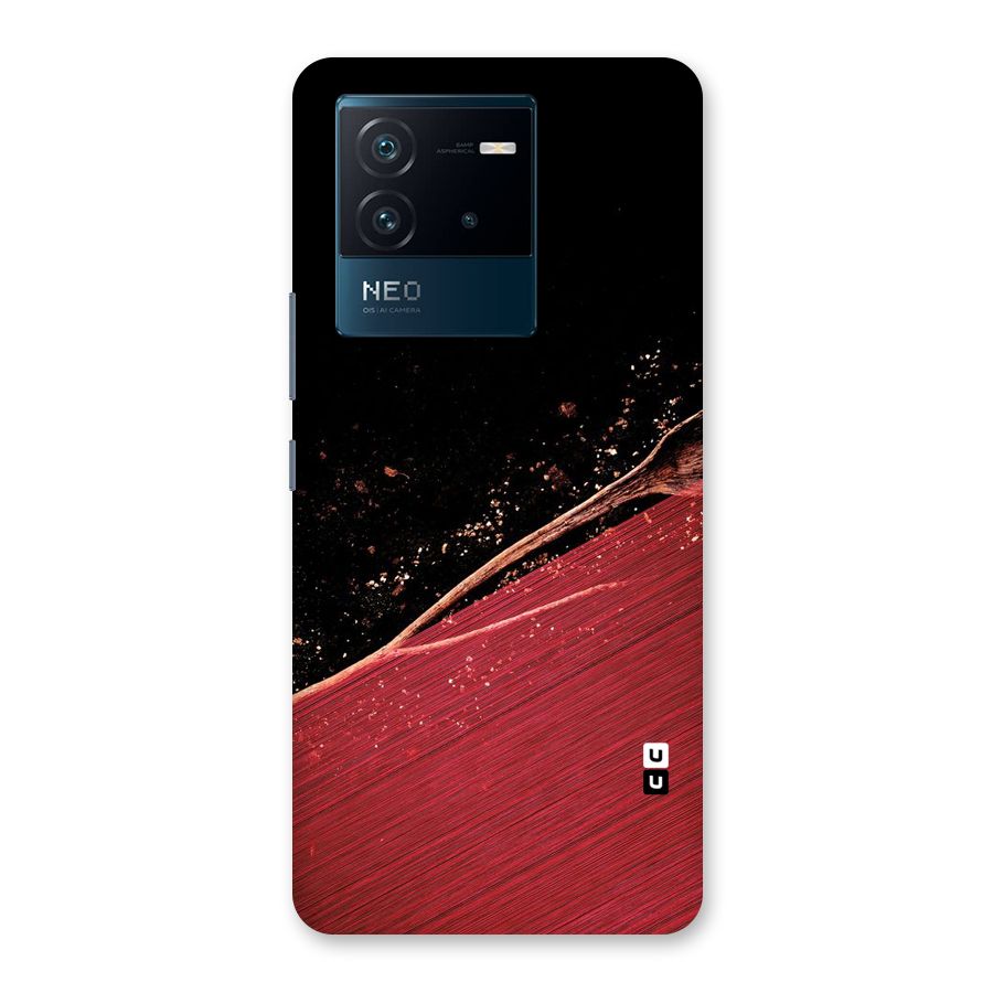 Red Flow Drops Back Case for Vivo iQOO Neo 6 5G