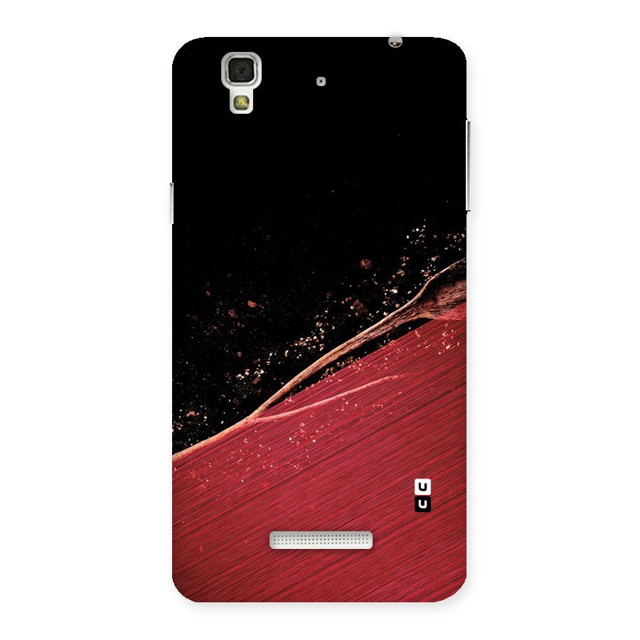 Red Flow Drops Back Case for YU Yureka Plus