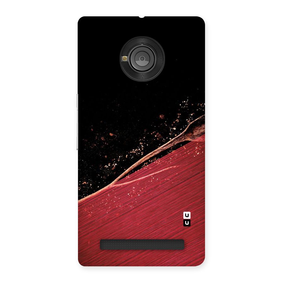 Red Flow Drops Back Case for Yu Yuphoria