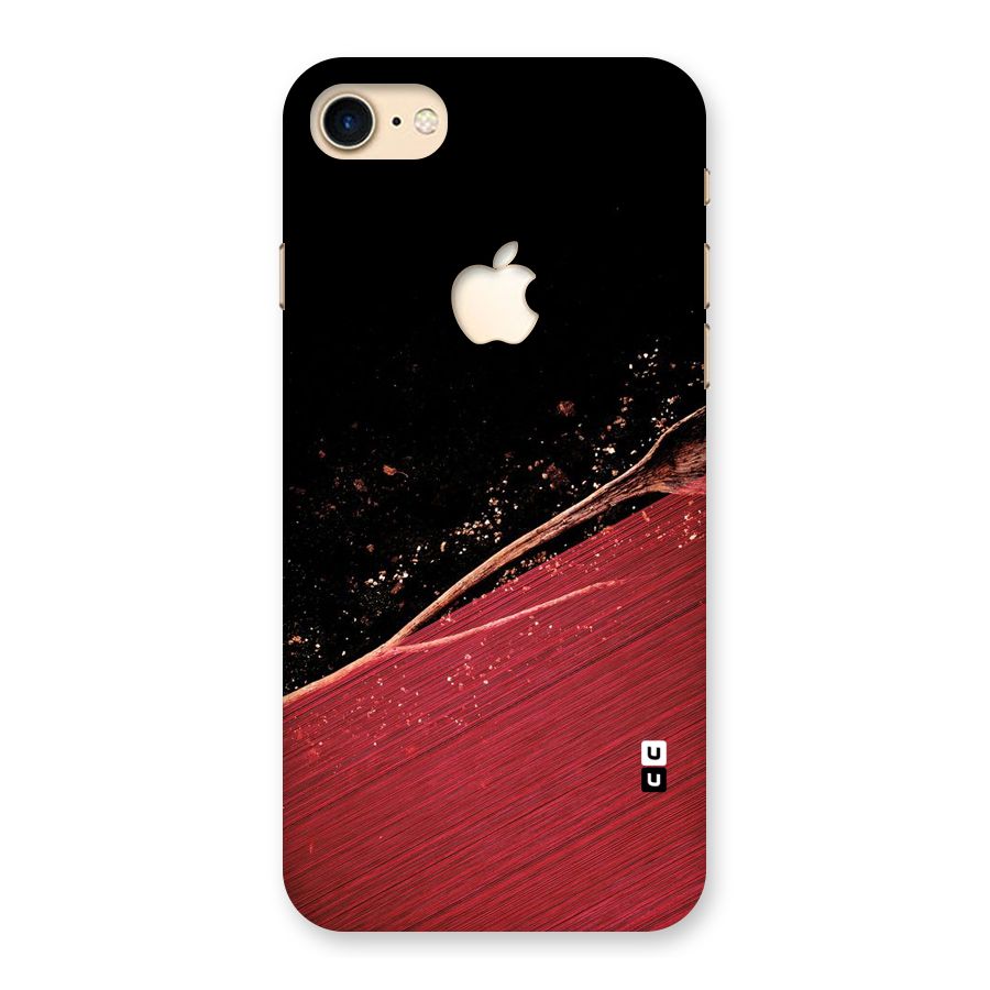 Red Flow Drops Back Case for iPhone 7 Apple Cut