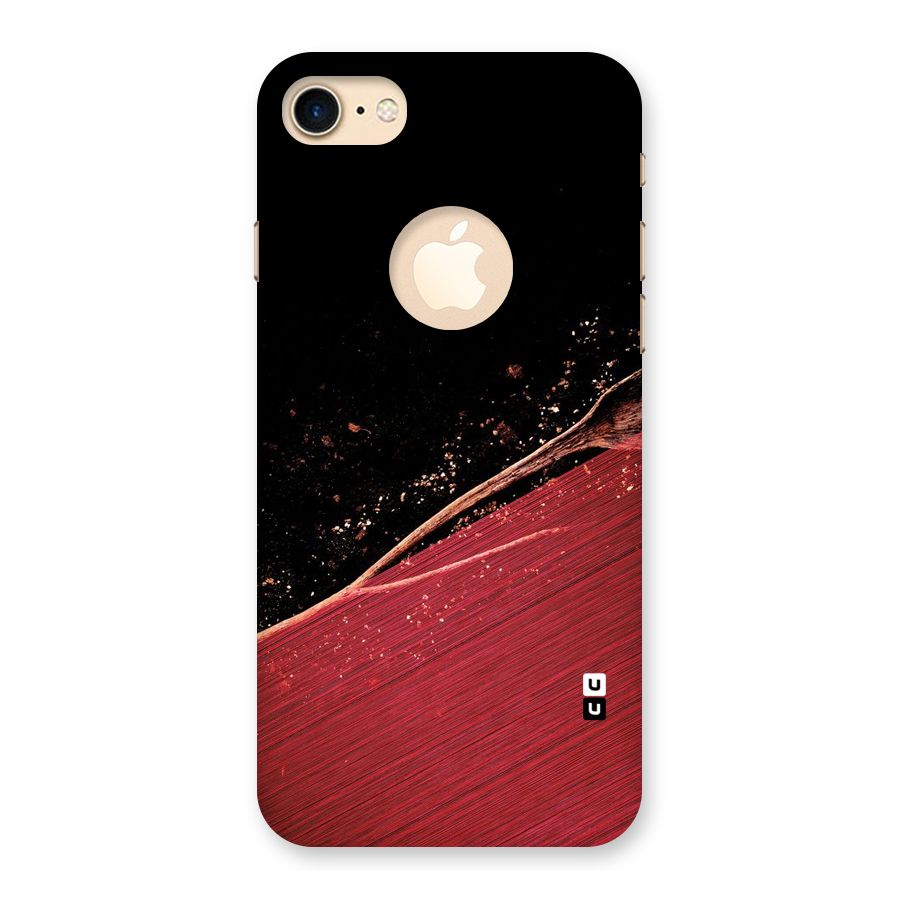 Red Flow Drops Back Case for iPhone 7 Logo Cut