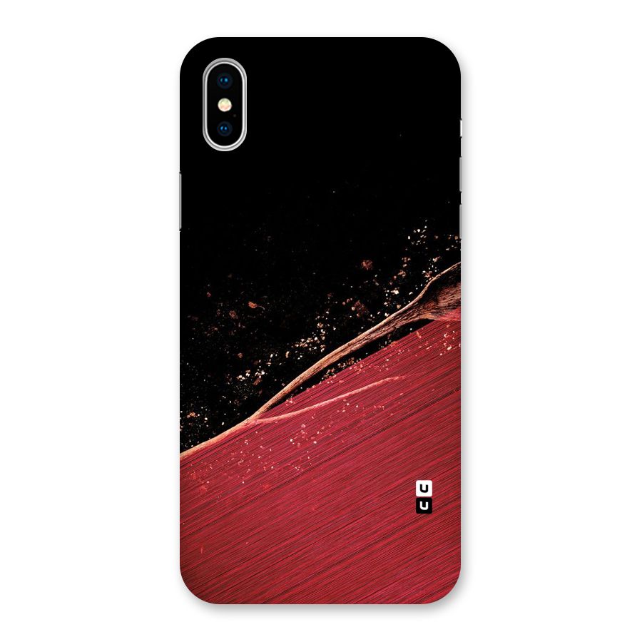 Red Flow Drops Back Case for iPhone X