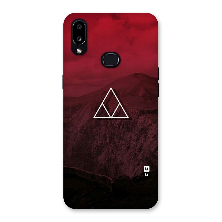 Red Hills Back Case for Galaxy A10s