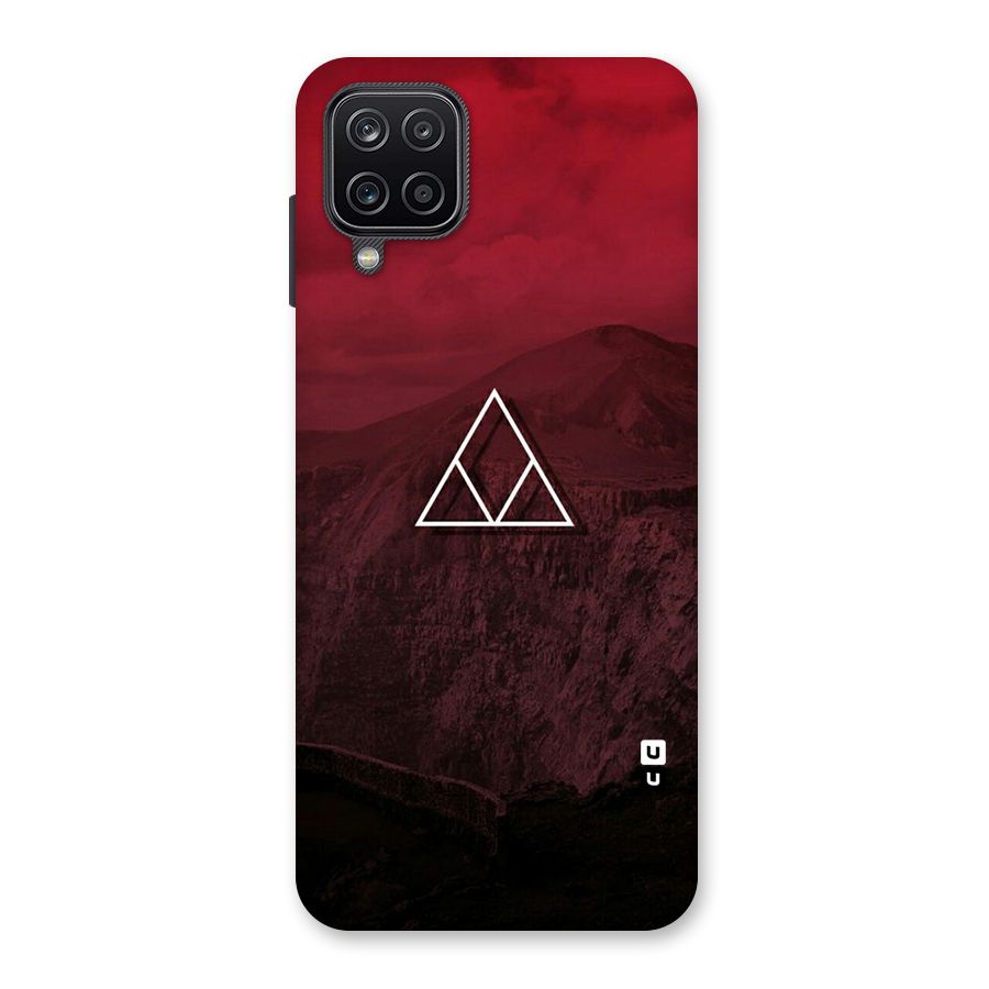 Red Hills Back Case for Galaxy A12