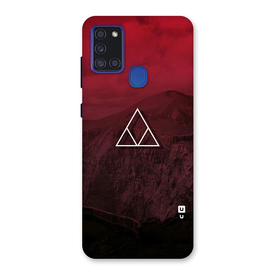 Red Hills Back Case for Galaxy A21s