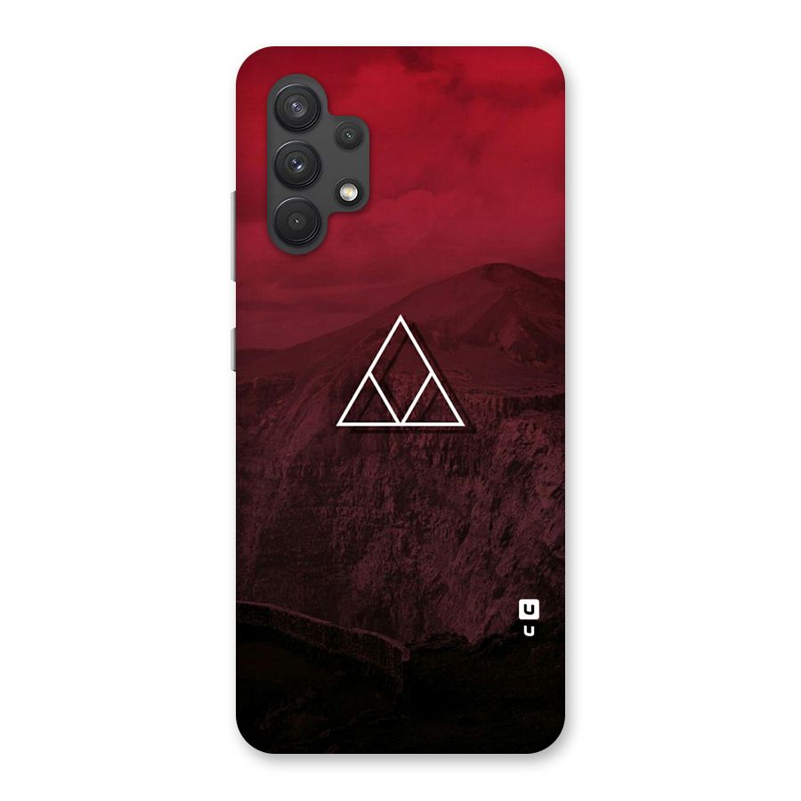 Red Hills Back Case for Galaxy A32