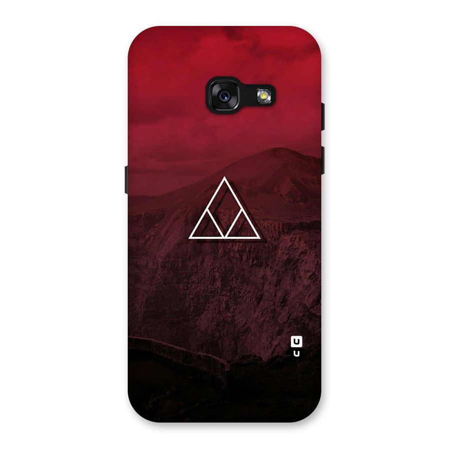Red Hills Back Case for Galaxy A3 (2017)