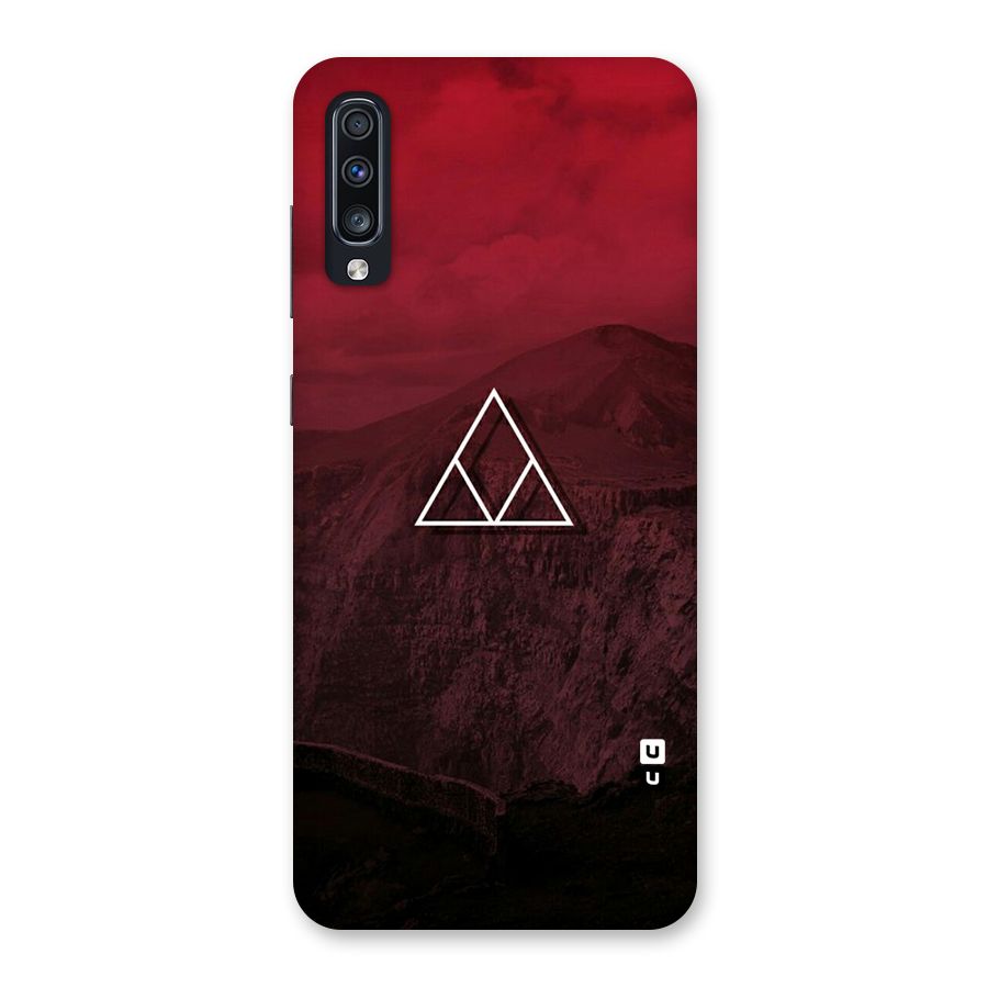 Red Hills Back Case for Galaxy A70s