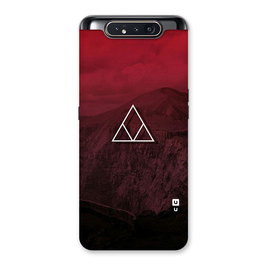 Red Hills Back Case for Galaxy A80