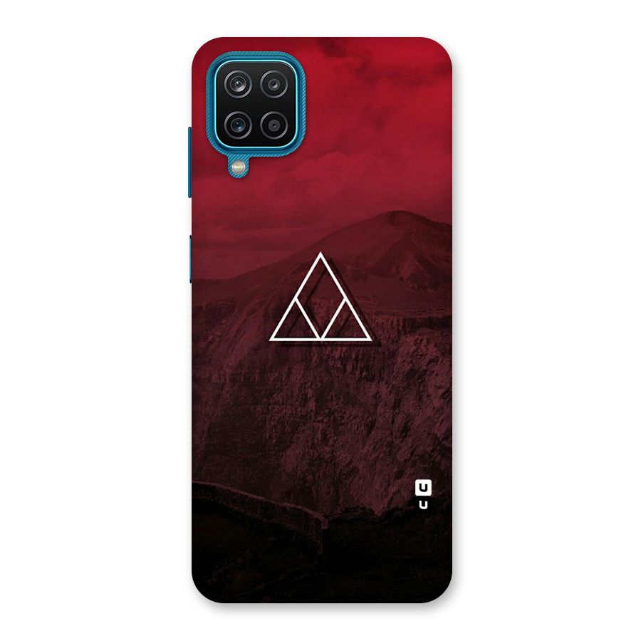 Red Hills Back Case for Galaxy F12