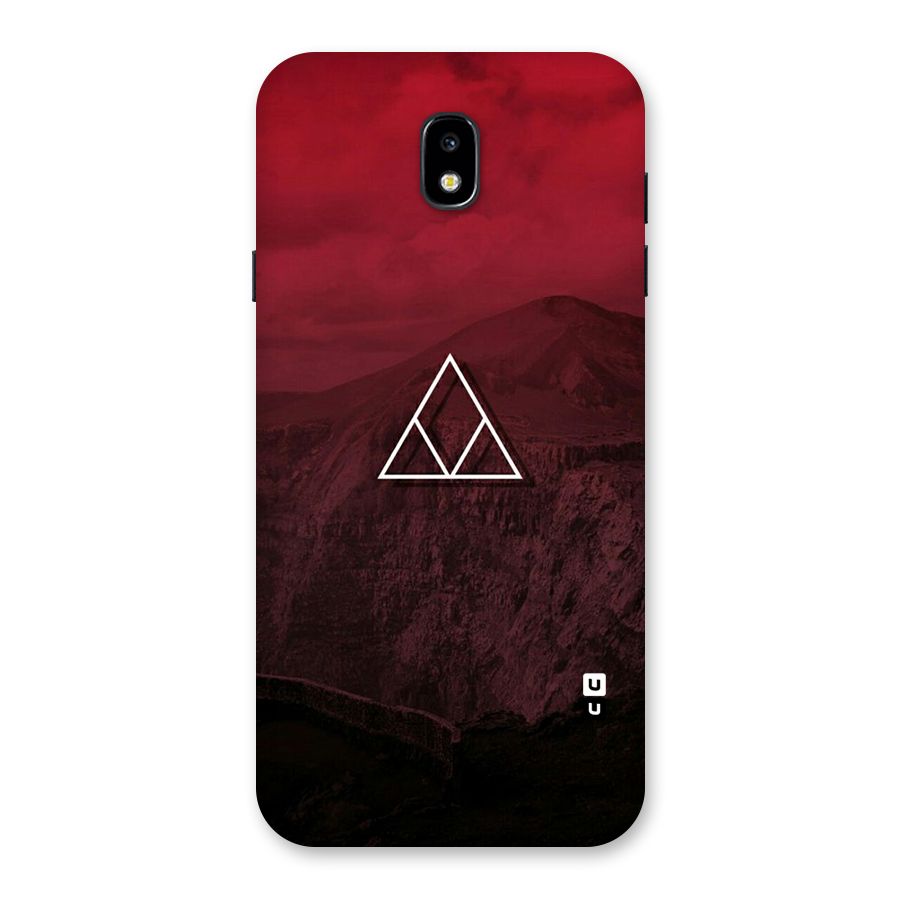Red Hills Back Case for Galaxy J7 Pro