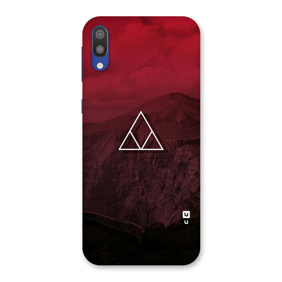 Red Hills Back Case for Galaxy M10