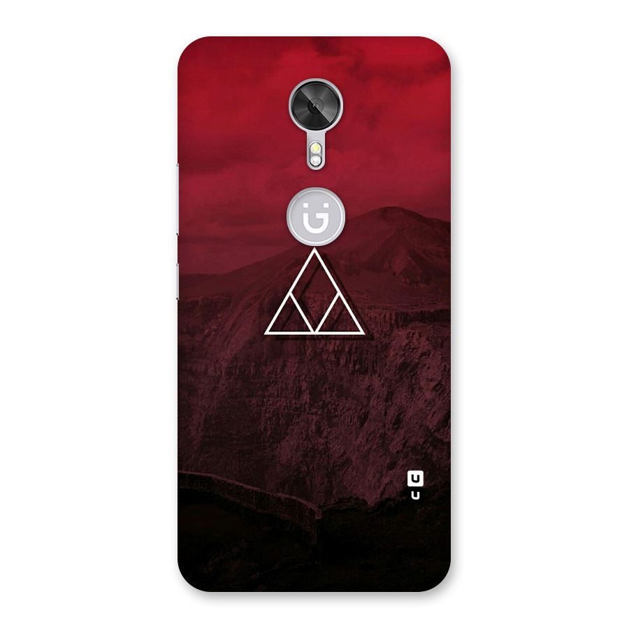 Red Hills Back Case for Gionee A1