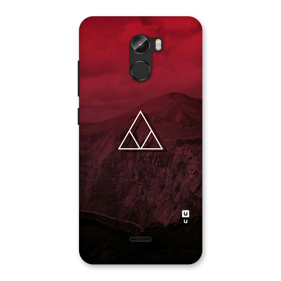Red Hills Back Case for Gionee X1