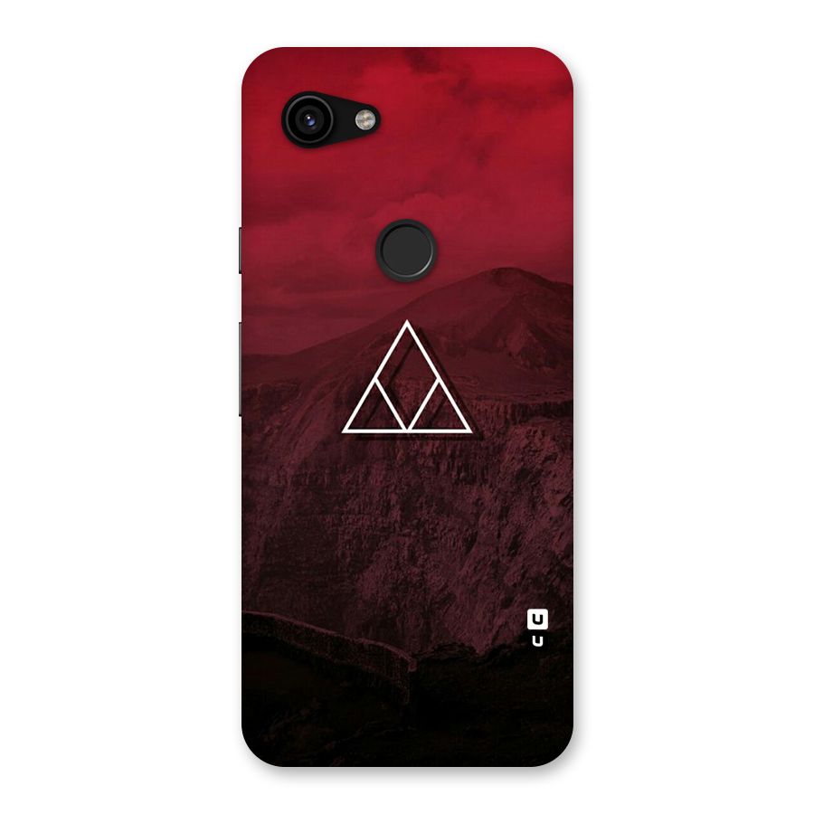 Red Hills Back Case for Google Pixel 3a