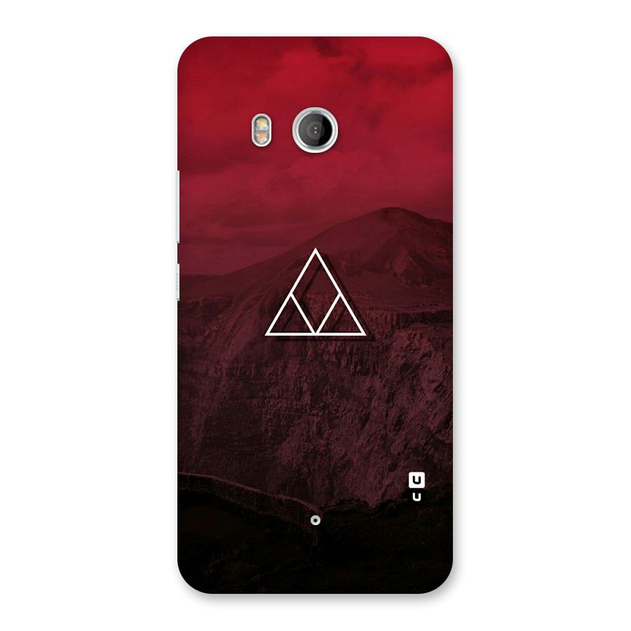 Red Hills Back Case for HTC U11