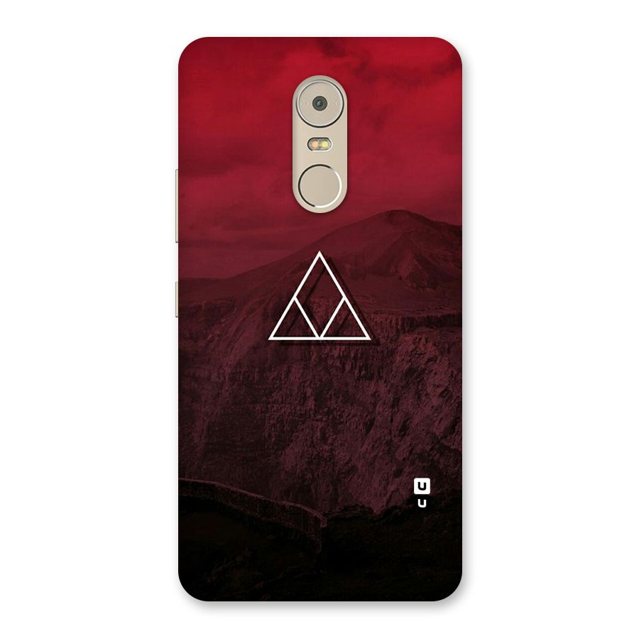 Red Hills Back Case for Lenovo K6 Note