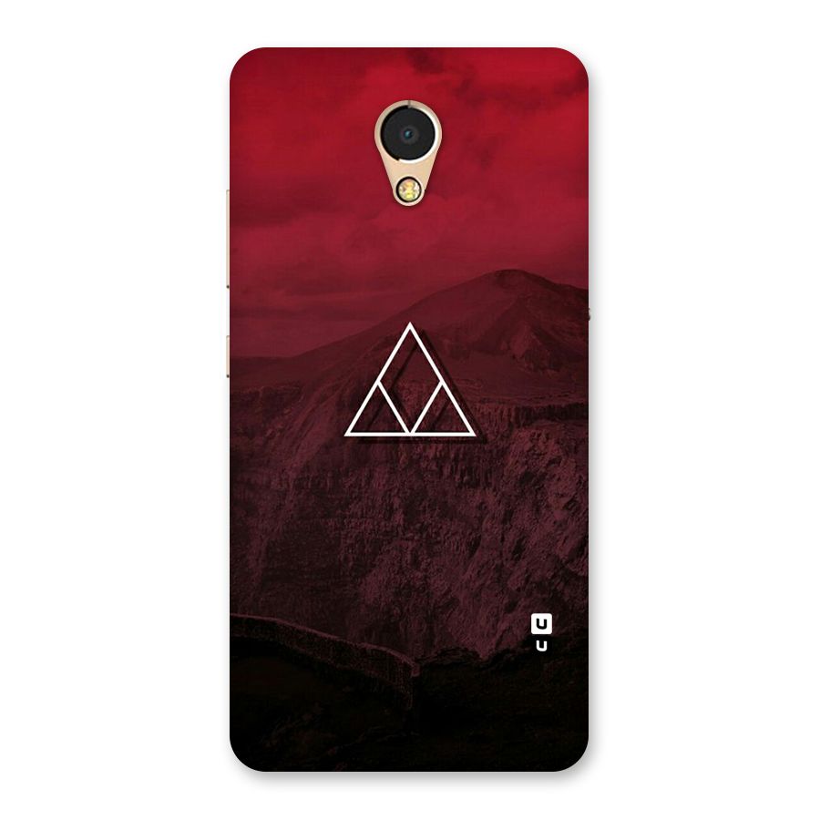 Red Hills Back Case for Lenovo P2