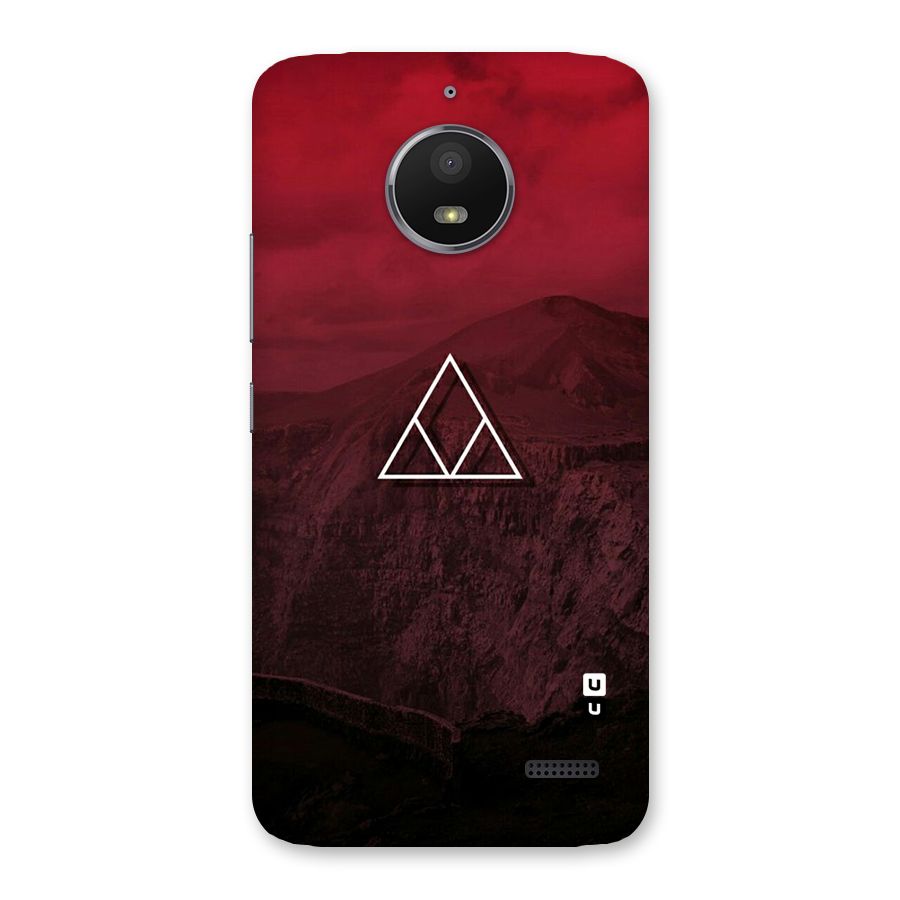 Red Hills Back Case for Moto E4