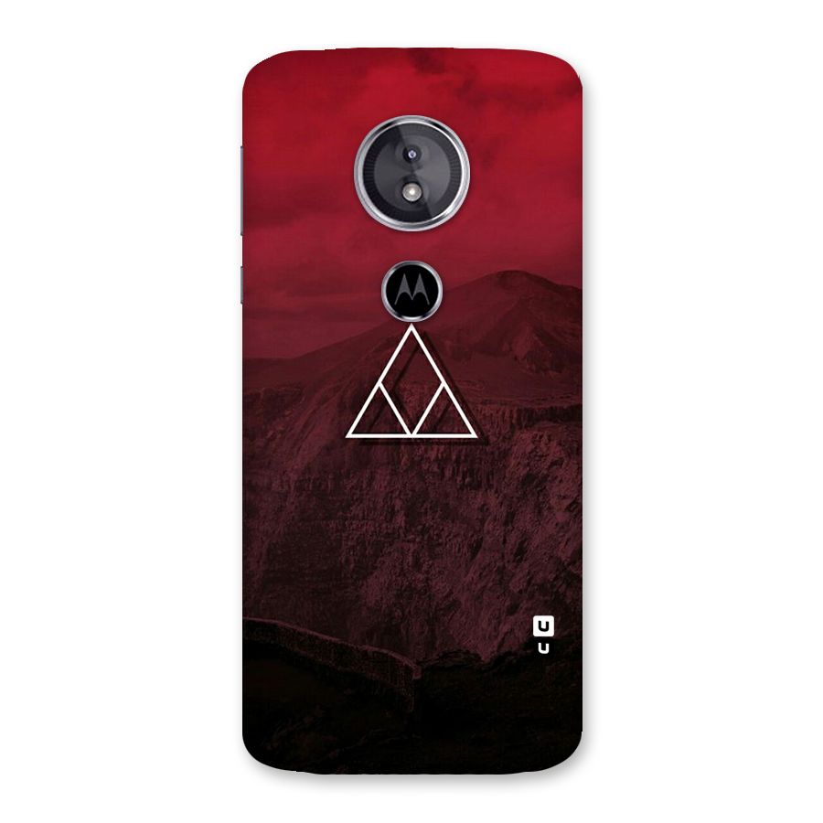 Red Hills Back Case for Moto E5