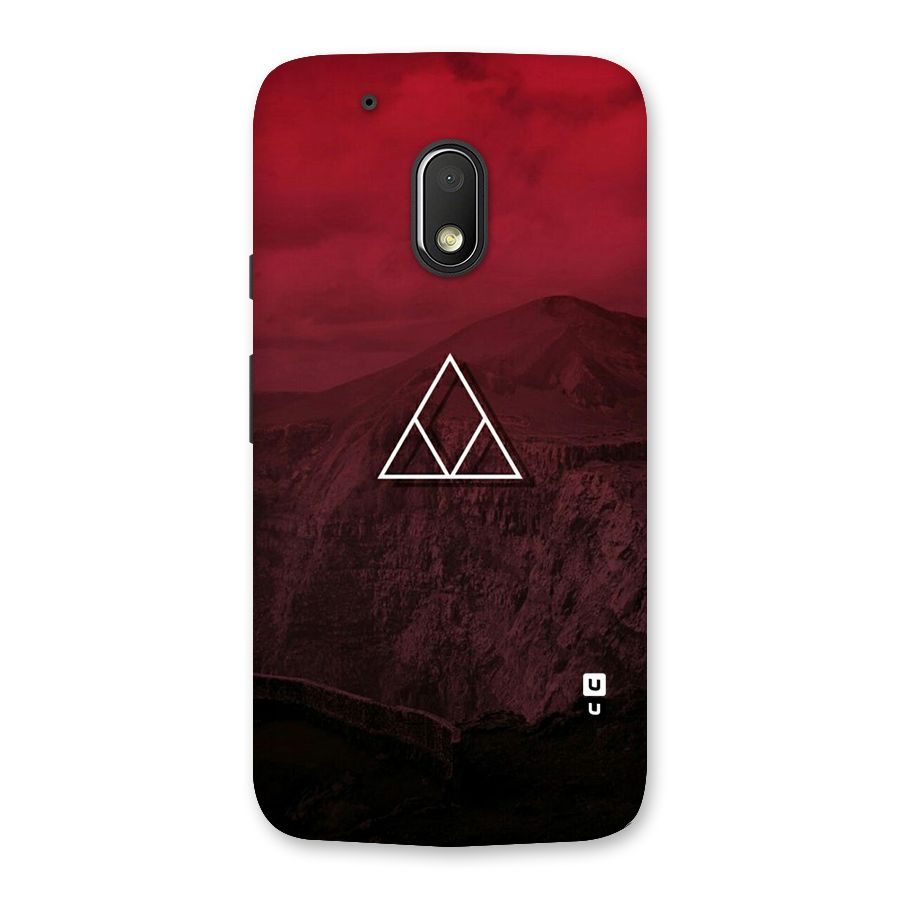 Red Hills Back Case for Moto G4 Play