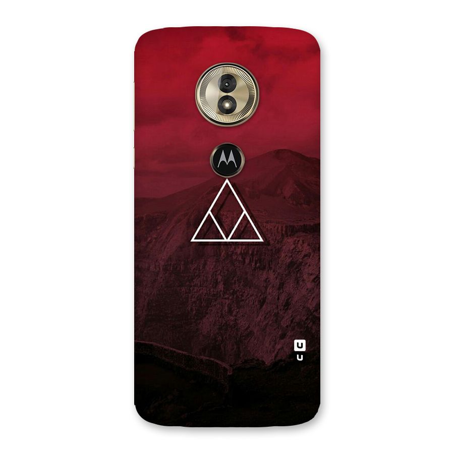 Red Hills Back Case for Moto G6 Play