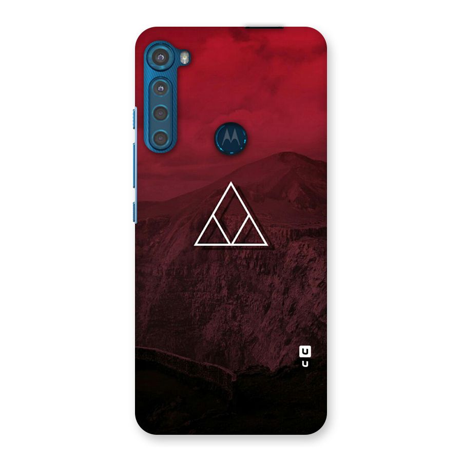 Red Hills Back Case for Motorola One Fusion Plus