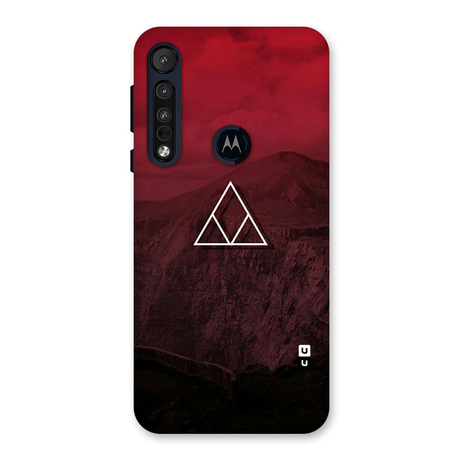 Red Hills Back Case for Motorola One Macro