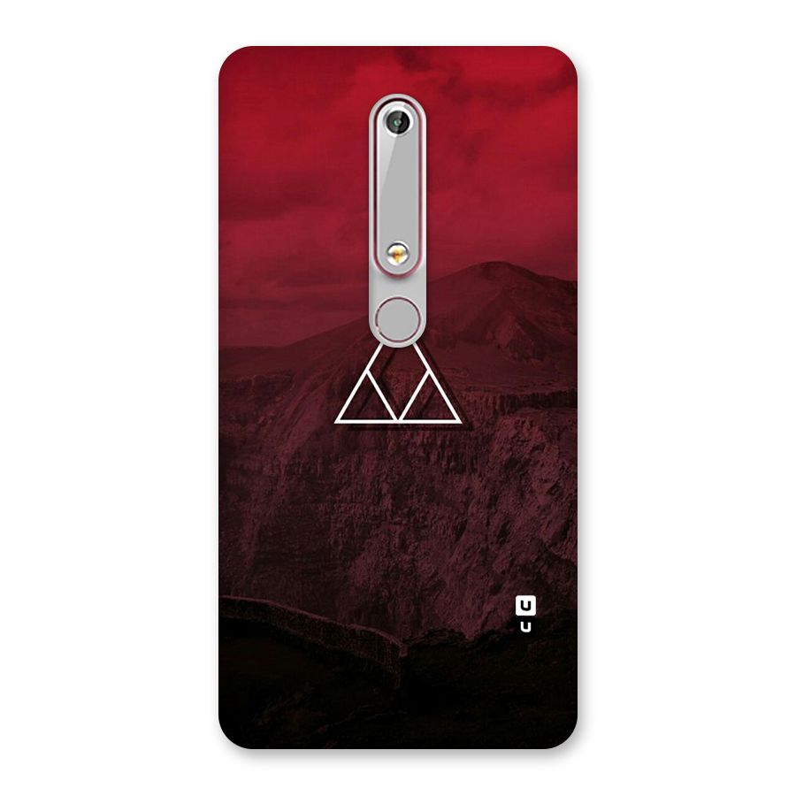 Red Hills Back Case for Nokia 6.1