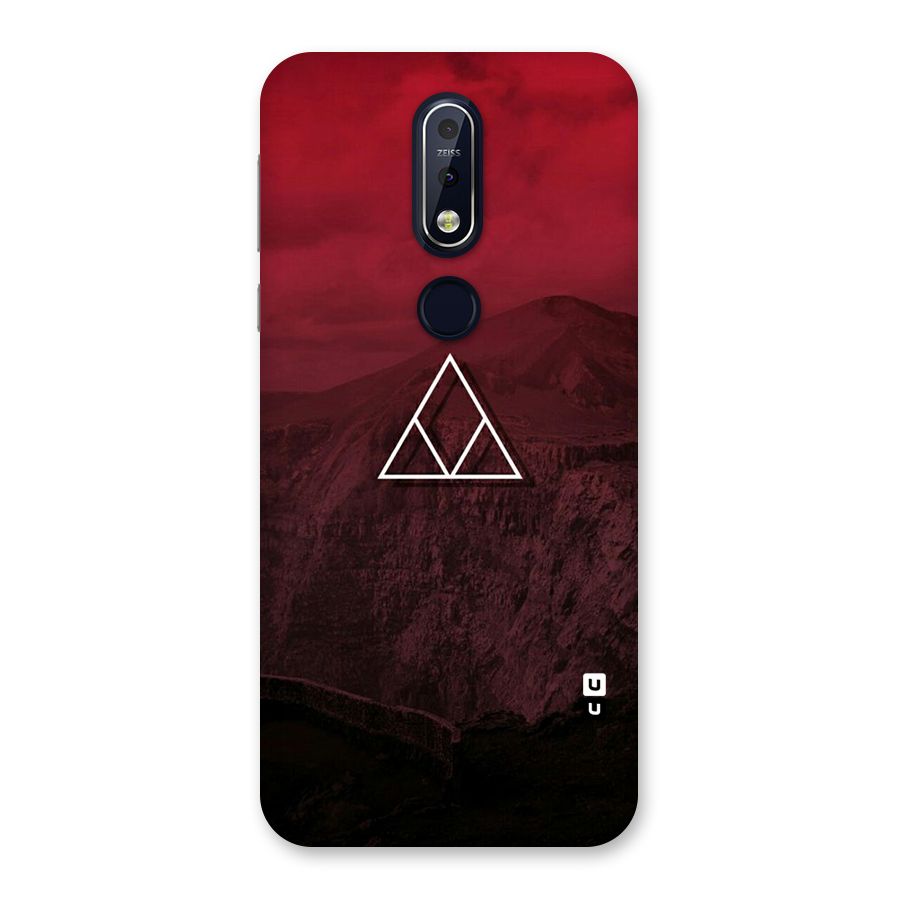 Red Hills Back Case for Nokia 7.1