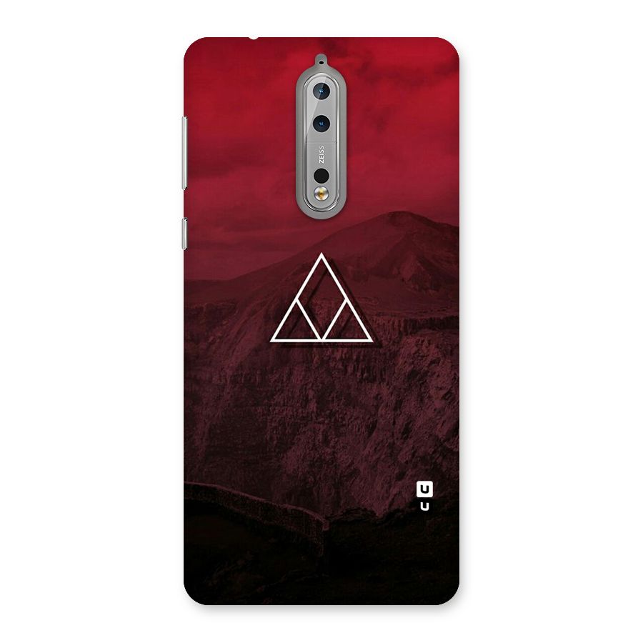 Red Hills Back Case for Nokia 8