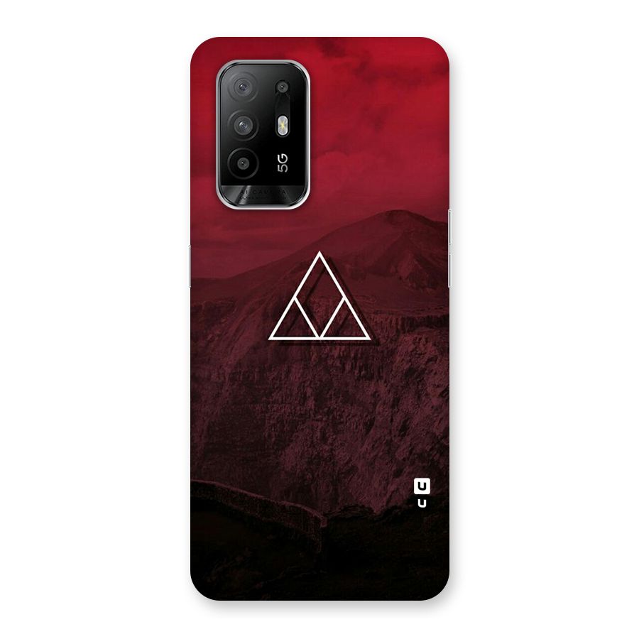 Red Hills Back Case for Oppo F19 Pro Plus 5G
